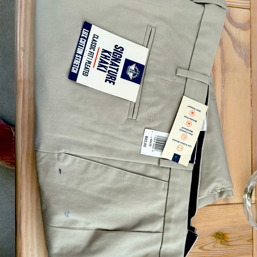 Men’s khakis